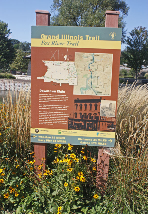 The Fox River Trail.