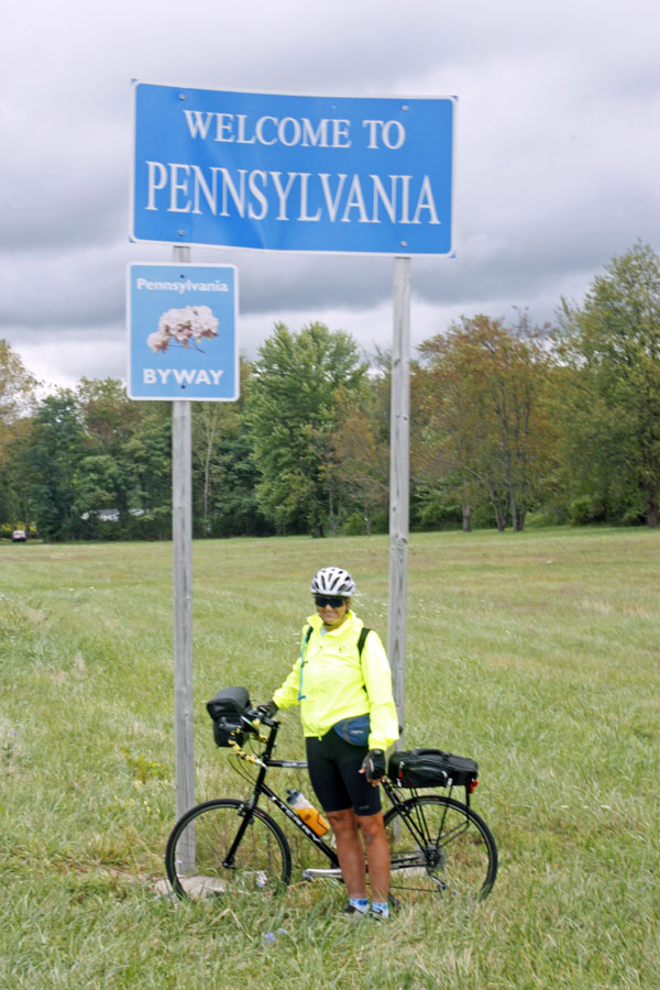BlogCFD_20100908_01261 Kathy is welcomed by Pennsylvania.